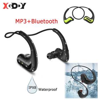 XGODY Bluetooth Earphone S1200 IPX8 Sports Neckband Wireless Earphones Stereo Earbuds 8G Memory Waterproof Headphones For Phones 
XGODY Bluetooth Earphone S1200 IPX8 Sports Neckband Wireless Earphones Stereo Earbuds 8G Memory Waterproof Headphones For Phones