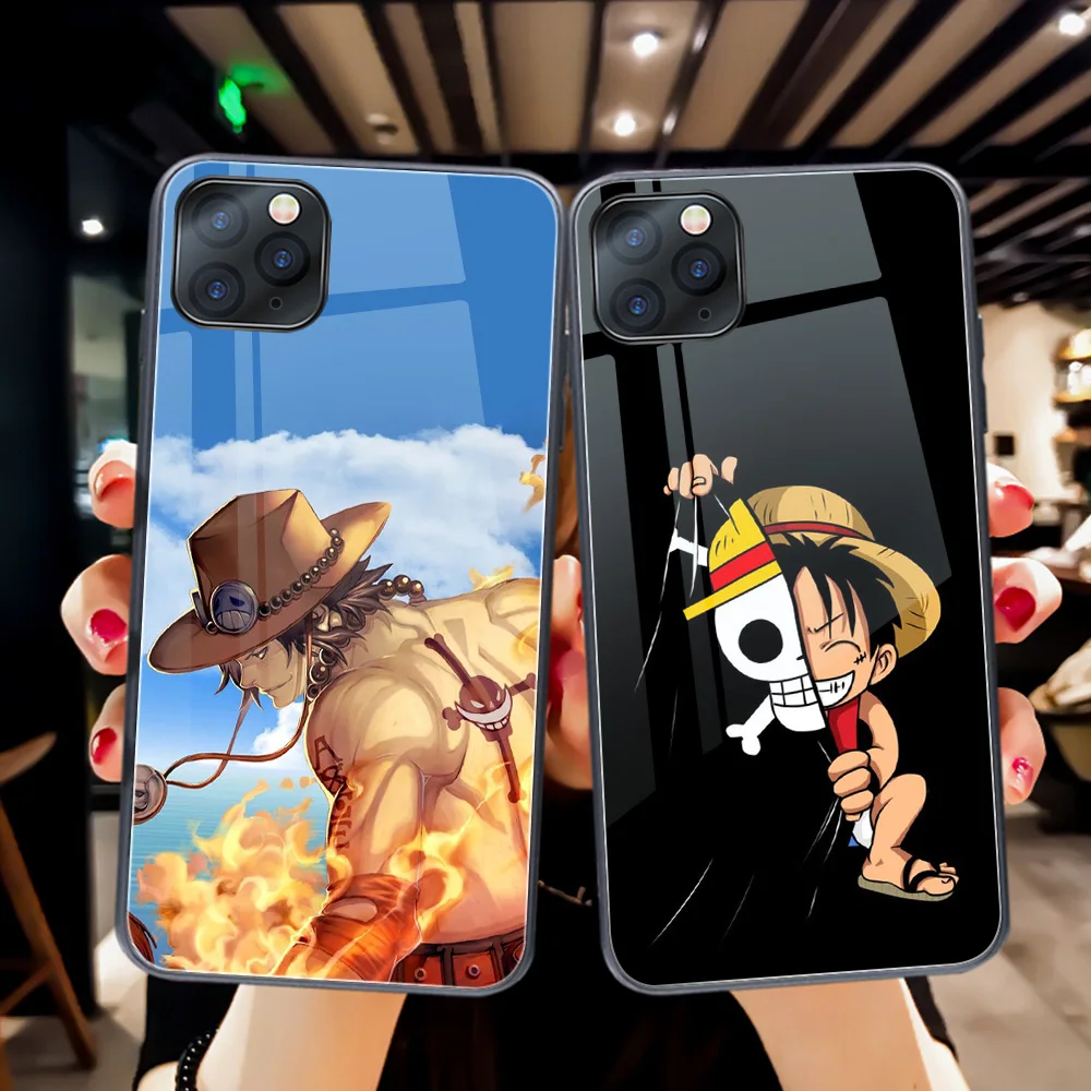 ciciber One piece Ace Luffy Phone Case for iphone 11 Pro Max 7 8 6 6S Plus Tempered Glass Cover for iphone XR X XS Max Fundas
ciciber One piece Ace Luffy Phone Case for iphone 11 Pro Max 7 8 6 6S Plus Tempered Glass Cover for iphone XR X XS Max Fundas