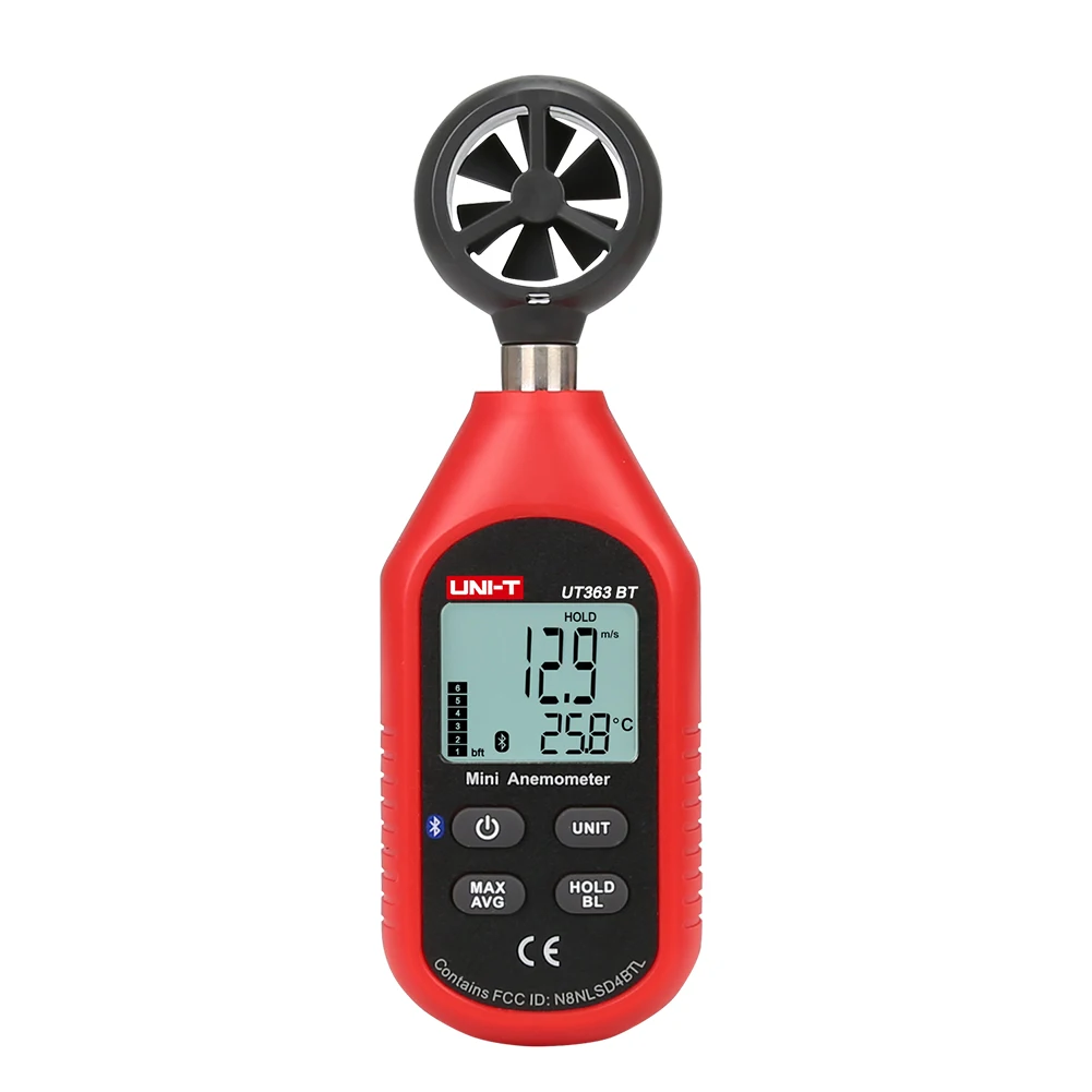 Mini Outdoors Sports Portable Digital Anemometer LCD Display Backlight Bluetooth Wind Speed Meter Multipurpose Sailing Handheld
Mini Outdoors Sports Portable Digital Anemometer LCD Display Backlight Bluetooth Wind Speed Meter Multipurpose Sailing Handheld
