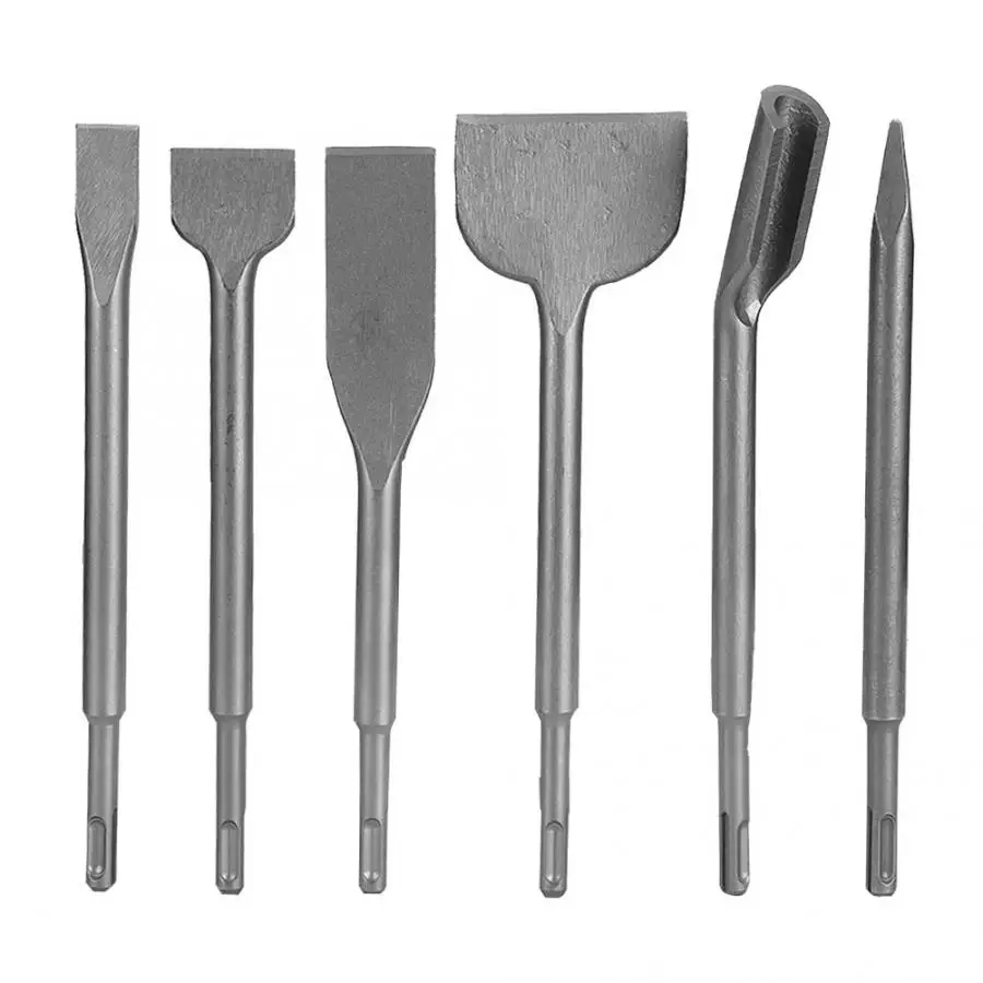 6pcs Rotatory Hammer SDS Plus Drill Chisel Set Concrete Wall Drilling Tool Concrete Tools Hammer Drill Chisel
6pcs Rotatory Hammer SDS Plus Drill Chisel Set Concrete Wall Drilling Tool Concrete Tools Hammer Drill Chisel