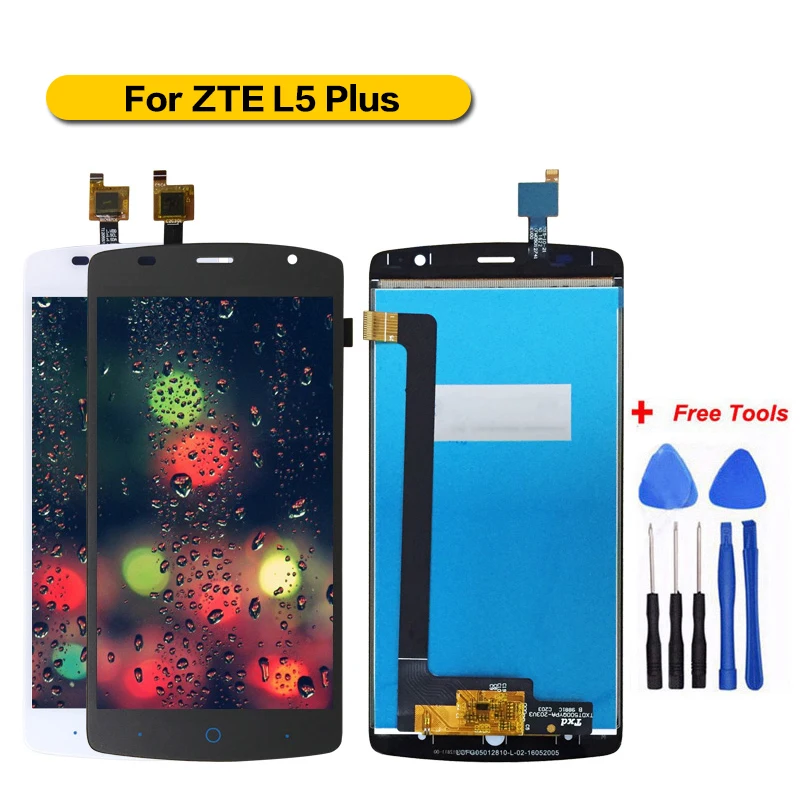 100% Tested for ZTE Blade L5 Plus LCD Display Touch Screen Digitizer Assembly mobile phone lcd for ZTE L5 Plus Pantalla
100% Tested for ZTE Blade L5 Plus LCD Display Touch Screen Digitizer Assembly mobile phone lcd for ZTE L5 Plus Pantalla