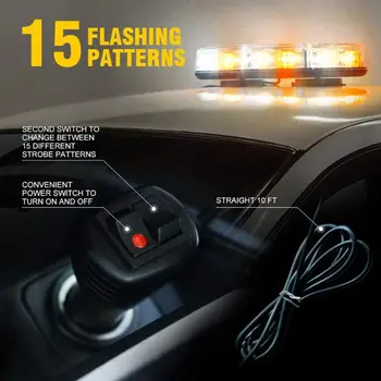 30W White/Amber 36 LED Emergency Warning Flash Roof Top LED Strobe Light Bar E7CA 
30W White/Amber 36 LED Emergency Warning Flash Roof Top LED Strobe Light Bar E7CA