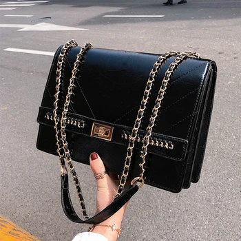 Fashion Chains Women Shoulder Bags Designer Handbags Large Capacity Crossbody Bag Luxury Leather Messenger Bag Female Big Purses
Fashion Chains Women Shoulder Bags Designer Handbags Large Capacity Crossbody Bag Luxury Leather Messenger Bag Female Big Purses