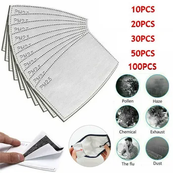 5-layer Meltblown Cloth Activated Carbon Filter Insert Mask Protective Breathing Filter Proof Mouth Face Anti-Pollution Filter
5-layer Meltblown Cloth Activated Carbon Filter Insert Mask Protective Breathing Filter Proof Mouth Face Anti-Pollution Filter