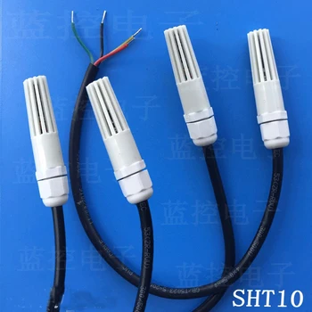 High precision 1pc temperature and humidity sensor SHT10 sensor probe soil sensor for flower nursery cable 30cm
High precision 1pc temperature and humidity sensor SHT10 sensor probe soil sensor for flower nursery cable 30cm