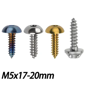 1Pcs Titanium Screw M5*17mm M5*20mm Torx Head Self-Tapping Screw Bolt for Motorcycle Bike Car
1Pcs Titanium Screw M5*17mm M5*20mm Torx Head Self-Tapping Screw Bolt for Motorcycle Bike Car