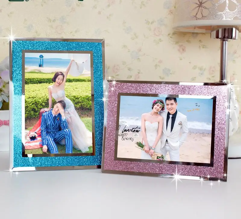 Crystal Glass Photo Frame Scrap Gold Shiny Mirror Tabletop Decoration Multi-sized Exquisite Originality Large Size Aqumotic
Crystal Glass Photo Frame Scrap Gold Shiny Mirror Tabletop Decoration Multi-sized Exquisite Originality Large Size Aqumotic