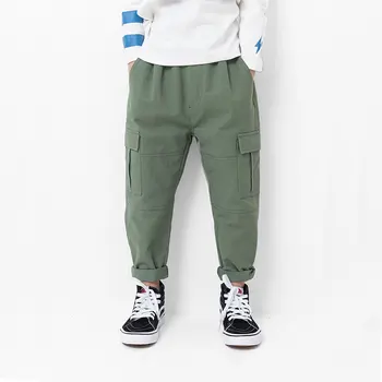 Ouyang&Ivan Boy Long Pants Autumn Spring New Japanese Style Khaki Cargo Pants Boy's Overalls Girls Cotton Casual Pants
Ouyang&Ivan Boy Long Pants Autumn Spring New Japanese Style Khaki Cargo Pants Boy's Overalls Girls Cotton Casual Pants