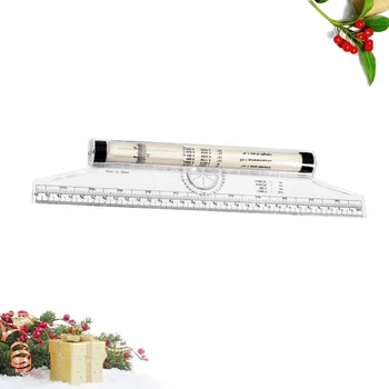 1 PC Rolling Ruler Practical Plastic Circle Drawing Ruler Protractor Template for Student School Office
1 PC Rolling Ruler Practical Plastic Circle Drawing Ruler Protractor Template for Student School Office