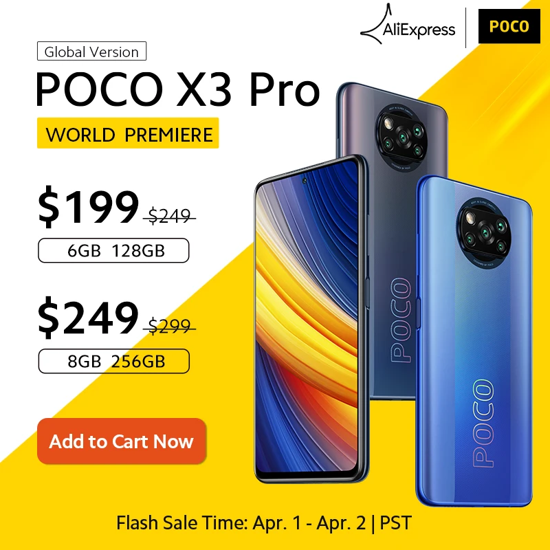 Смартфон Xiaomi Poco X3 Pro 256gb