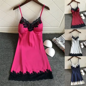 Women Sexy Silk Dressing Babydoll Lace Lingerie Belt Bath Robe Nightwear Women Sexy Nightwear Female Bathrobes
Women Sexy Silk Dressing Babydoll Lace Lingerie Belt Bath Robe Nightwear Women Sexy Nightwear Female Bathrobes