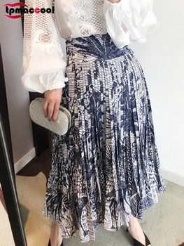 Tpmaccool luxury designer HIGH END 2020 Spring Summer WOMEN Ink Printing Fashion Elegant high waist Style Pleated Skirt S-XL
Tpmaccool luxury designer HIGH END 2020 Spring Summer WOMEN Ink Printing Fashion Elegant high waist Style Pleated Skirt S-XL