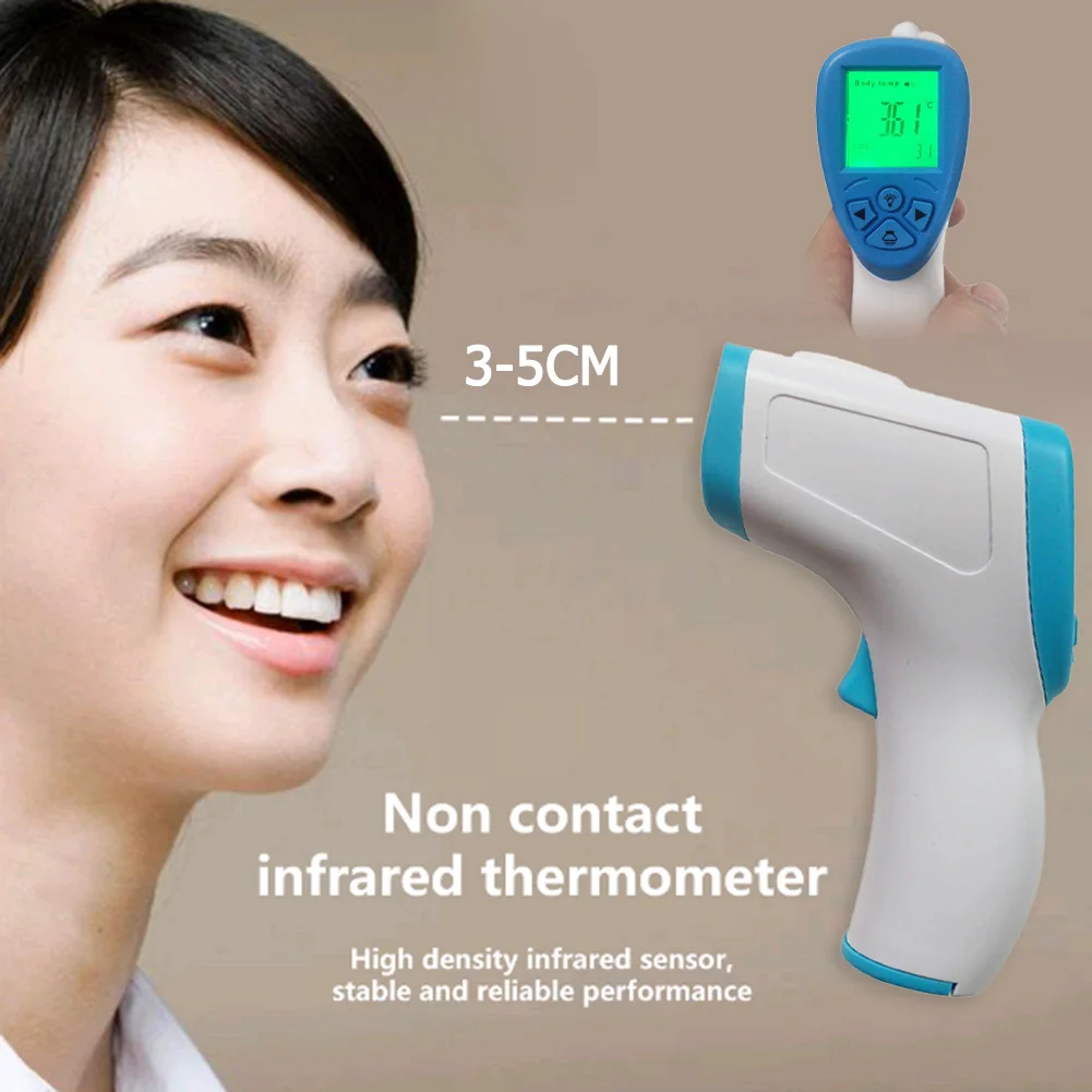 Non-contact Body Thermometer Electronic Handheld Portable Forehead Digital Infrared Thermometer for Adult Baby
Non-contact Body Thermometer Electronic Handheld Portable Forehead Digital Infrared Thermometer for Adult Baby