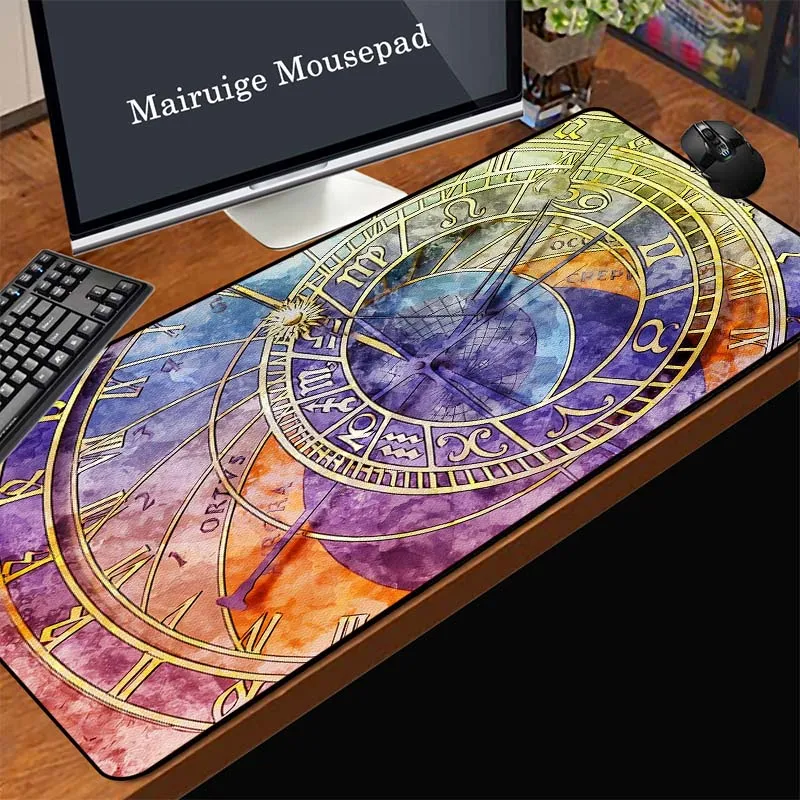 Mairuige famous clock pattern mouse pad, beautiful home computer desk pad, suitable for csgo dota2 keyboard pad
Mairuige famous clock pattern mouse pad, beautiful home computer desk pad, suitable for csgo dota2 keyboard pad
