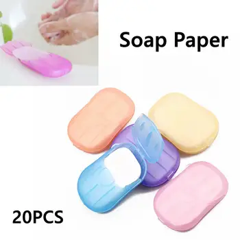 20 PCS/Box Portable Random Candy Color Clean Sterile Soap Paper Washing Hand Paper Travel Bath Soap Flakes Foaming Slice Sheets
20 PCS/Box Portable Random Candy Color Clean Sterile Soap Paper Washing Hand Paper Travel Bath Soap Flakes Foaming Slice Sheets