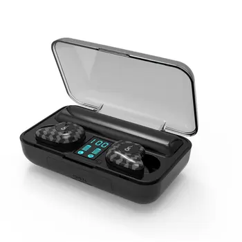 M20 Wireless Earphone Mini Sport In-ear Headset Stereo Handsfree Noise Cancelling Earphones with Charging Box