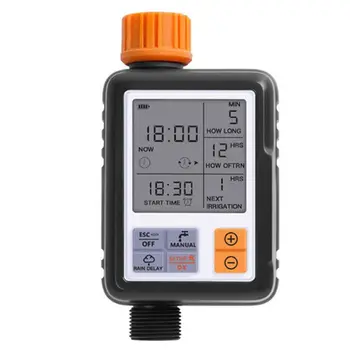 Automatic Electronic Water Timer LCD Screen Sprinkler Controller Outdoor Garden
Automatic Electronic Water Timer LCD Screen Sprinkler Controller Outdoor Garden