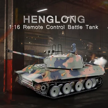 Henglong 1:16 Remote Control Main Battle Tank obstacle avoidance RC Trucks Toy Gift with Sound and LED Light Effects
Henglong 1:16 Remote Control Main Battle Tank obstacle avoidance RC Trucks Toy Gift with Sound and LED Light Effects