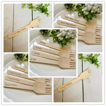 200pcs/set Customized Engraved Wooden Forks Wedding Birthday Party Wood Tablesettings Personalized Name Forks Party Favor Gifts
200pcs/set Customized Engraved Wooden Forks Wedding Birthday Party Wood Tablesettings Personalized Name Forks Party Favor Gifts