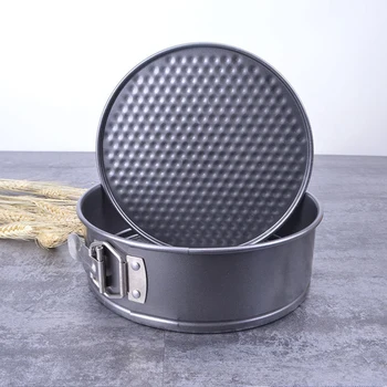 3Pcs Non Stick Spring Form Round Baking Cake Tin Set Kitchen Baking Pans For Cheese Cakes, Mousse Cakes
3Pcs Non Stick Spring Form Round Baking Cake Tin Set Kitchen Baking Pans For Cheese Cakes, Mousse Cakes