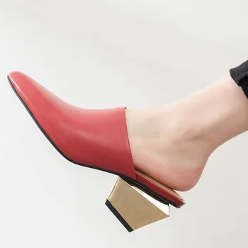 Sexy Pointed Toe Classics Slippers Wrap Toe Spike Heels Slip-On Women Boots Solid Fashion Comfortable High Heels Mujer Bombas 
Sexy Pointed Toe Classics Slippers Wrap Toe Spike Heels Slip-On Women Boots Solid Fashion Comfortable High Heels Mujer Bombas