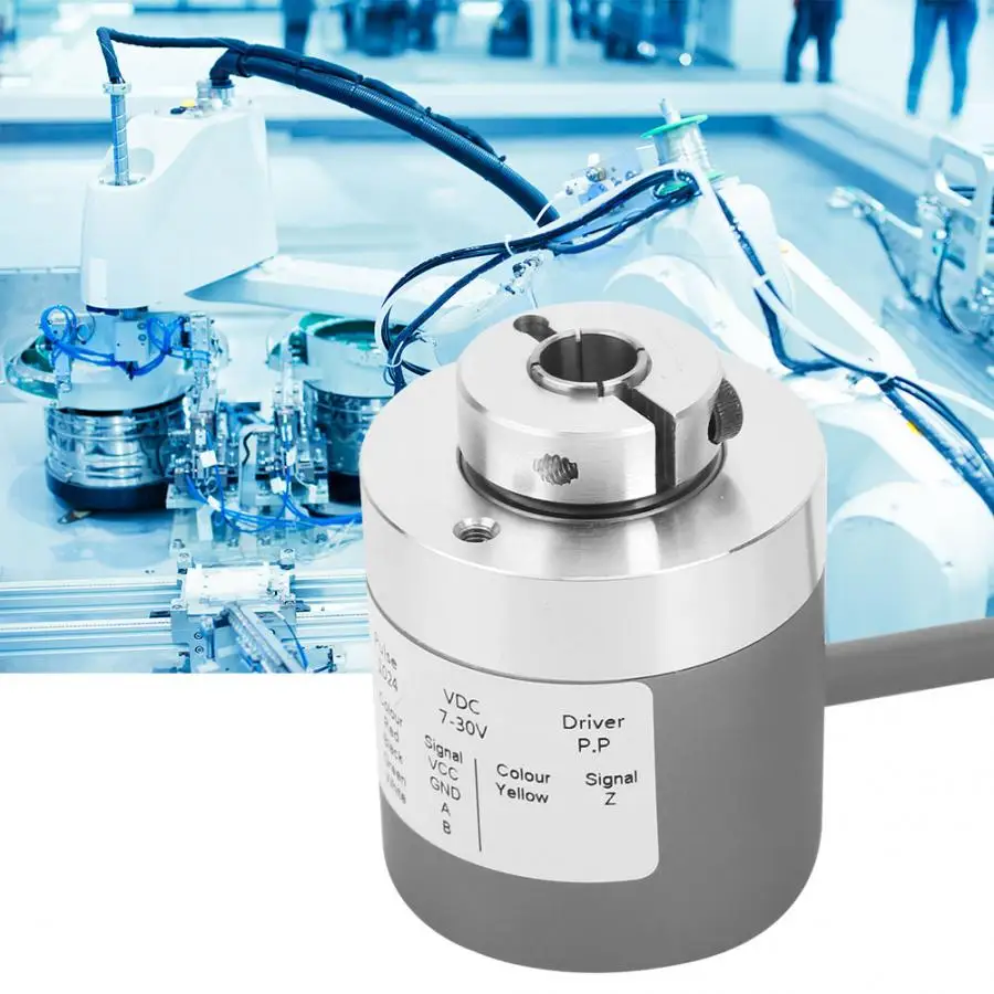 1pcs Incremental Encoder 7-30V PNP / push-pull 3 channels Multi-purpose Solid Shaft Rotating Incremental Encoder
1pcs Incremental Encoder 7-30V PNP / push-pull 3 channels Multi-purpose Solid Shaft Rotating Incremental Encoder