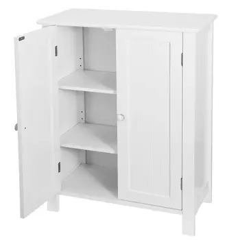 Bathroom Floor Storage Cabinet with 2 Adjustable Shelf Free Standing Kitchen
Bathroom Floor Storage Cabinet with 2 Adjustable Shelf Free Standing Kitchen
