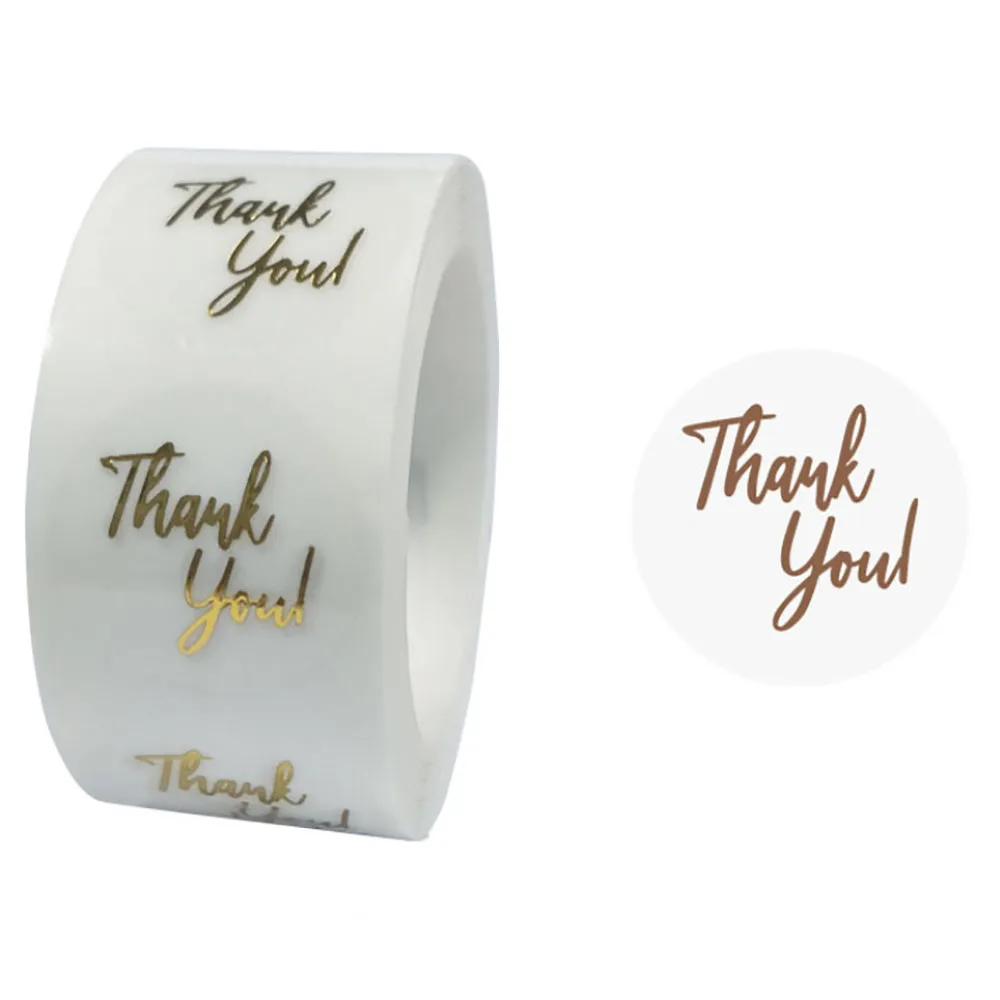 500pcs/roll 1inch Clear Thank Stickers Foil Gold Stickers Roll For Wedding Envelope Business Packaging Seal Label Stickers
500pcs/roll 1inch Clear Thank Stickers Foil Gold Stickers Roll For Wedding Envelope Business Packaging Seal Label Stickers