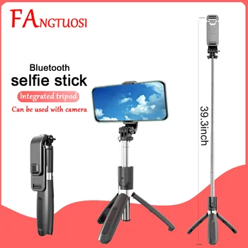 FANGTUOSI Upgraded version Wireless Bluetooth Selfie Stick with Tripod Extendable Foldable Monopod For iphone 11 Action Camera
FANGTUOSI Upgraded version Wireless Bluetooth Selfie Stick with Tripod Extendable Foldable Monopod For iphone 11 Action Camera