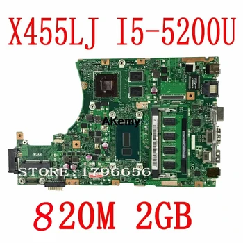 For Asus X455LJ W419L VM410L Laptop Motherboard i5 CPU REV 2.1 GT820M Mainboard
For Asus X455LJ W419L VM410L Laptop Motherboard i5 CPU REV 2.1 GT820M Mainboard
