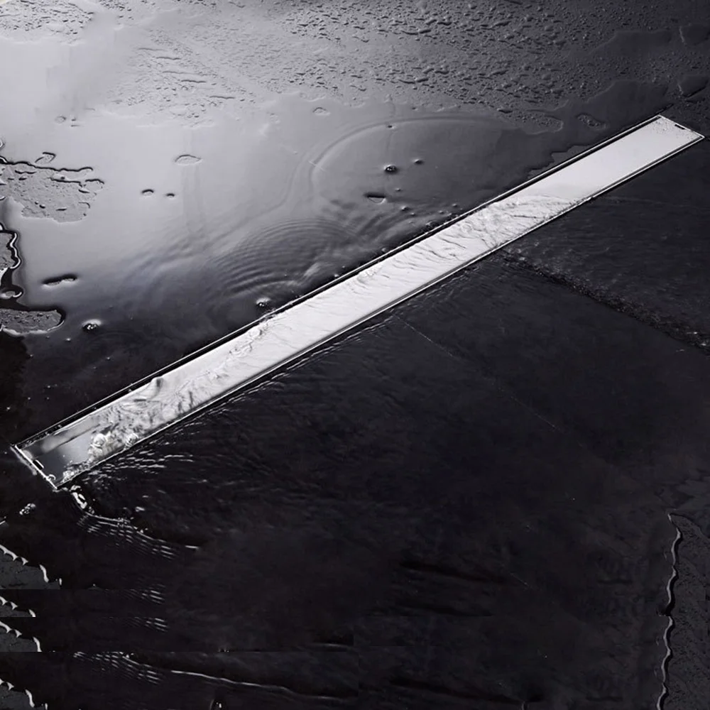 60cm/80cm/100cm Rectangle Floor Drains Water Drainer Brushed Long Shower Drain 304 Stainless Steel Floor Mounted Drain
60cm/80cm/100cm Rectangle Floor Drains Water Drainer Brushed Long Shower Drain 304 Stainless Steel Floor Mounted Drain