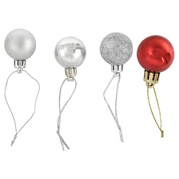 Promotion! 48Pcs Chic Christmas Baubles Tree Plain Glitter XMAS Ornament Ball Decoration, 24Pcs Silver & 24Pcs Red
Promotion! 48Pcs Chic Christmas Baubles Tree Plain Glitter XMAS Ornament Ball Decoration, 24Pcs Silver & 24Pcs Red