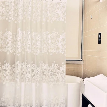 PEVA 3d Waterproof Shower Curtains Transparent White Gray Leaves Clear Luxury Chic Plastic Gift Bathroom Decor
PEVA 3d Waterproof Shower Curtains Transparent White Gray Leaves Clear Luxury Chic Plastic Gift Bathroom Decor