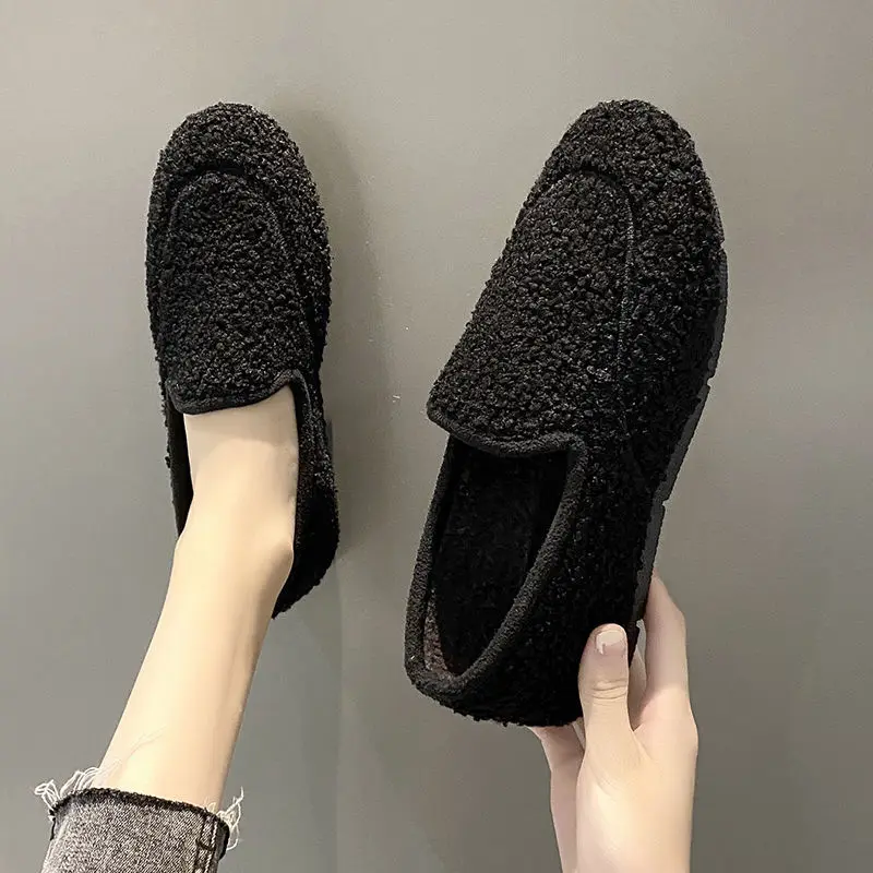 Autumn peas shoes ladies winter new fur shoes plus velvet thickening ladies casual shoes home maternity shoes
Autumn peas shoes ladies winter new fur shoes plus velvet thickening ladies casual shoes home maternity shoes