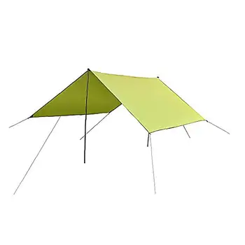 Portable Beach Shade Waterproof Rain Fly Shelter Canopy Hammock Shelter Sunshade Tarp for Outdoor Activity - Green
Portable Beach Shade Waterproof Rain Fly Shelter Canopy Hammock Shelter Sunshade Tarp for Outdoor Activity - Green