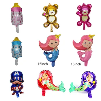 1pcs Cartoon Princess Mermaid Mini Balloon Baby Shower Ballon Foil Air Balloons Party Decoration Globos Baloes De Festa 
1pcs Cartoon Princess Mermaid Mini Balloon Baby Shower Ballon Foil Air Balloons Party Decoration Globos Baloes De Festa