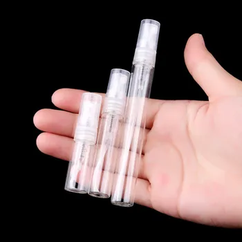 100pcs 5ml Mini Portable Refillable Perfume Atomizer Empty Glass Vial Perfume Spray Bottles Water Container Packing Parfum
100pcs 5ml Mini Portable Refillable Perfume Atomizer Empty Glass Vial Perfume Spray Bottles Water Container Packing Parfum