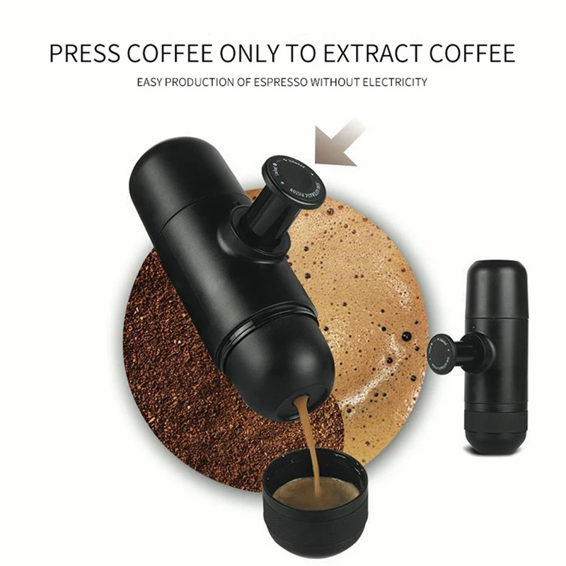 Manual Portable Coffee Machine Household Mini Coffee Cup Portable Mini Hand Pressure Espresso Coffee Maker
Manual Portable Coffee Machine Household Mini Coffee Cup Portable Mini Hand Pressure Espresso Coffee Maker