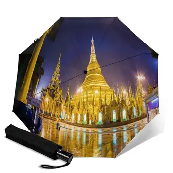 shwedagon pagoda creative men's and women's automatic three fold umbrella rainy day colorful fashion umbrella
shwedagon pagoda creative men's and women's automatic three fold umbrella rainy day colorful fashion umbrella