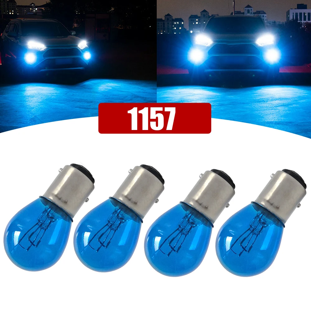4pcs 1157 Blue Bulbs Auto LED Brake Reverse Light Halogen Lamp 12V Blue Car Motorcycle Accessories Universal
4pcs 1157 Blue Bulbs Auto LED Brake Reverse Light Halogen Lamp 12V Blue Car Motorcycle Accessories Universal