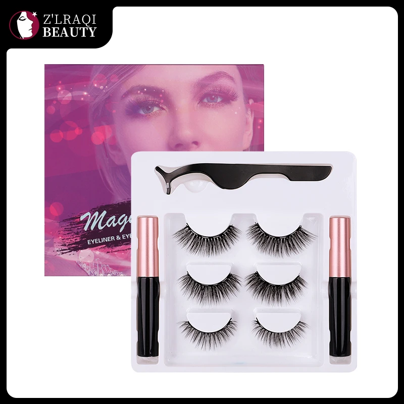 Wholesale Magnetic Eyelashes Sets Magnet Liquid Eyeliner Tweezer Hand Made New 3D Lashes 3 pairs Magnets False Eyelash Extension
Wholesale Magnetic Eyelashes Sets Magnet Liquid Eyeliner Tweezer Hand Made New 3D Lashes 3 pairs Magnets False Eyelash Extension