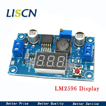 DC Buck Step Down Module LM2596 DC-DC 4.0~40V to 1.25-37V Adjustable Voltage Regulator With LED Voltmeter DC-DC 2A Short Circuit
DC Buck Step Down Module LM2596 DC-DC 4.0~40V to 1.25-37V Adjustable Voltage Regulator With LED Voltmeter DC-DC 2A Short Circuit