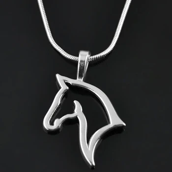Creative Geometric Horse Pendant Necklace For Women Men Personality Punk Hip-hop Chain Necklaces Fashion Jewelry Accessories
Creative Geometric Horse Pendant Necklace For Women Men Personality Punk Hip-hop Chain Necklaces Fashion Jewelry Accessories