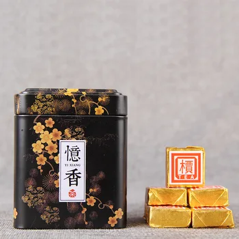 Yunnan Pu'er Tea Cooked Tea Small block Chen Xiang Cooked Pu'er Tuo Tea Small Square Brick Canned 100G chinese puerh tea 
Yunnan Pu'er Tea Cooked Tea Small block Chen Xiang Cooked Pu'er Tuo Tea Small Square Brick Canned 100G chinese puerh tea