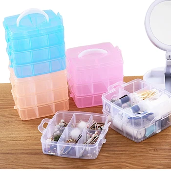 XUNZHE Multi-grid Adjustable Storage Boxes plastic Household portable box Makeup Storage Small grocery box Jewelry Box Toolbox
XUNZHE Multi-grid Adjustable Storage Boxes plastic Household portable box Makeup Storage Small grocery box Jewelry Box Toolbox