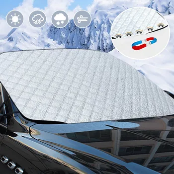 Magnetic Car Windshield Snow frost Cover Winter Ice Snow Frost Guard Sun Shade Protector Car Front Windshield Ice Snow Cover
Magnetic Car Windshield Snow frost Cover Winter Ice Snow Frost Guard Sun Shade Protector Car Front Windshield Ice Snow Cover