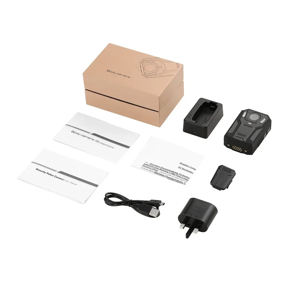 1296P Full HD Waterproof Police Body Camera Security Gadget With 2 Inch Display Night Vision GPS Motion detection
1296P Full HD Waterproof Police Body Camera Security Gadget With 2 Inch Display Night Vision GPS Motion detection