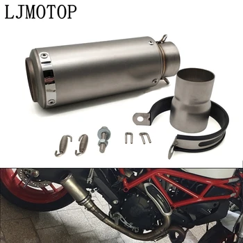 51mm 60mm motorcycle universal exhaust pipe Muffler Exhaust For Ducati MONSTER S2R 800 821 797 MONSTER HYPERMOTARD 1100
51mm 60mm motorcycle universal exhaust pipe Muffler Exhaust For Ducati MONSTER S2R 800 821 797 MONSTER HYPERMOTARD 1100