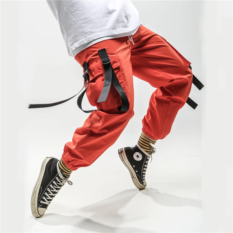 Ribbon Pants High Street Pocket 2019 New Men
Ribbon Pants High Street Pocket 2019 New Men