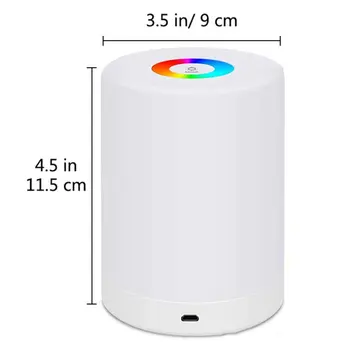 Colorful Lights Portable Touch Led Desk Lamp 1001 Atmosphere Creative Charging Night Light Round Bed Pat Light
Colorful Lights Portable Touch Led Desk Lamp 1001 Atmosphere Creative Charging Night Light Round Bed Pat Light
